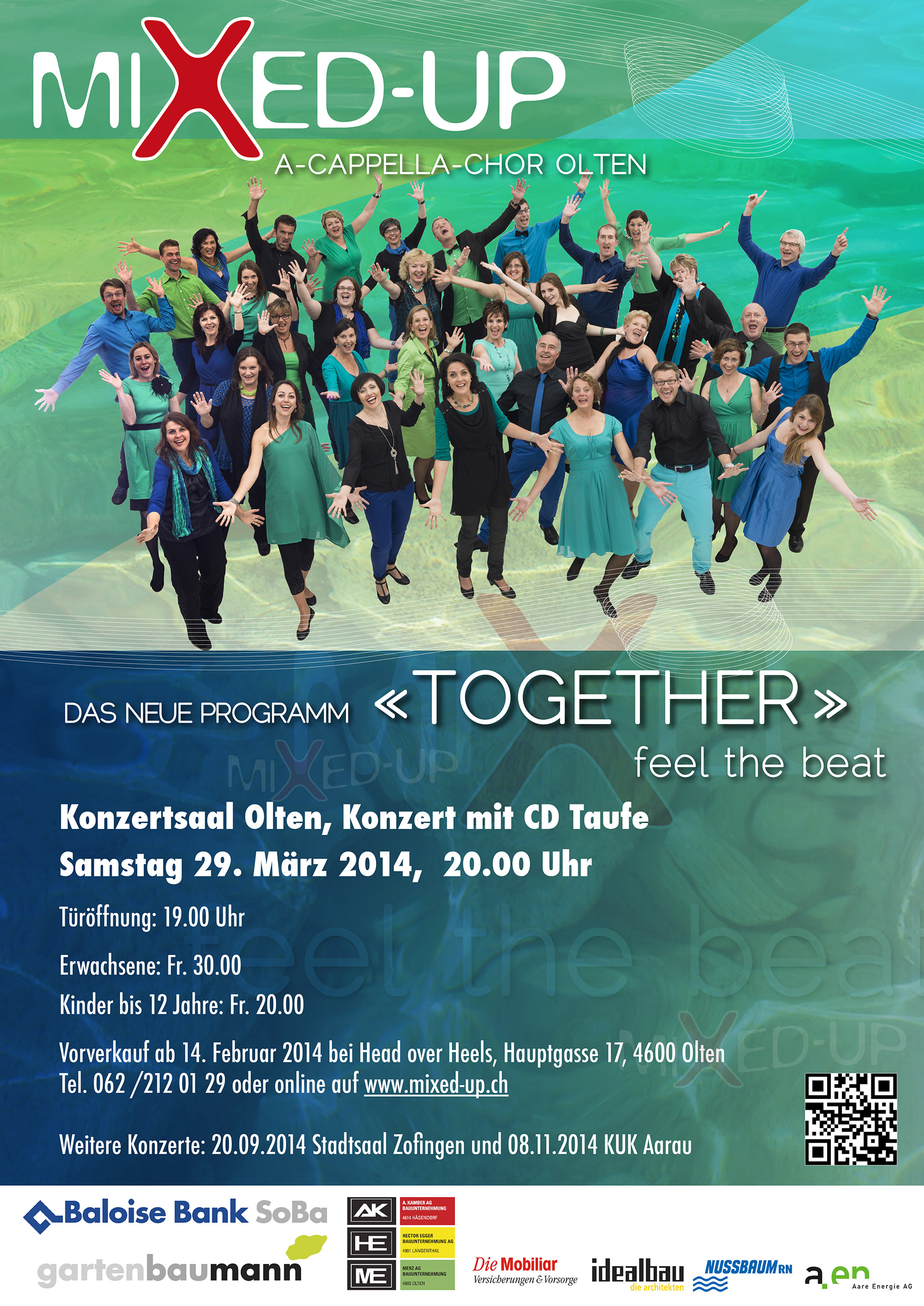 Konzertflyer Olten 2014